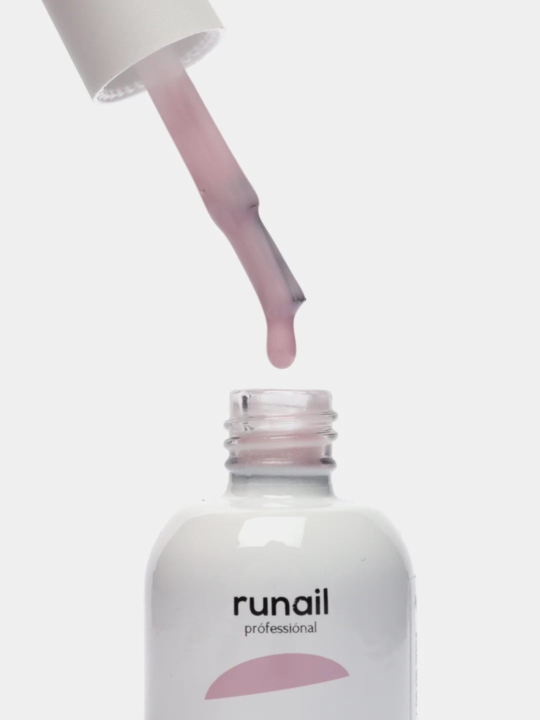 Пастельно-коралловый силиконовая камуфлирующая база для гель-лака Runail Professional