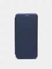 Синий чехол-книжка Xiaomi Redmi Note 9