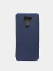 Синий чехол-книжка Xiaomi Redmi Note 9