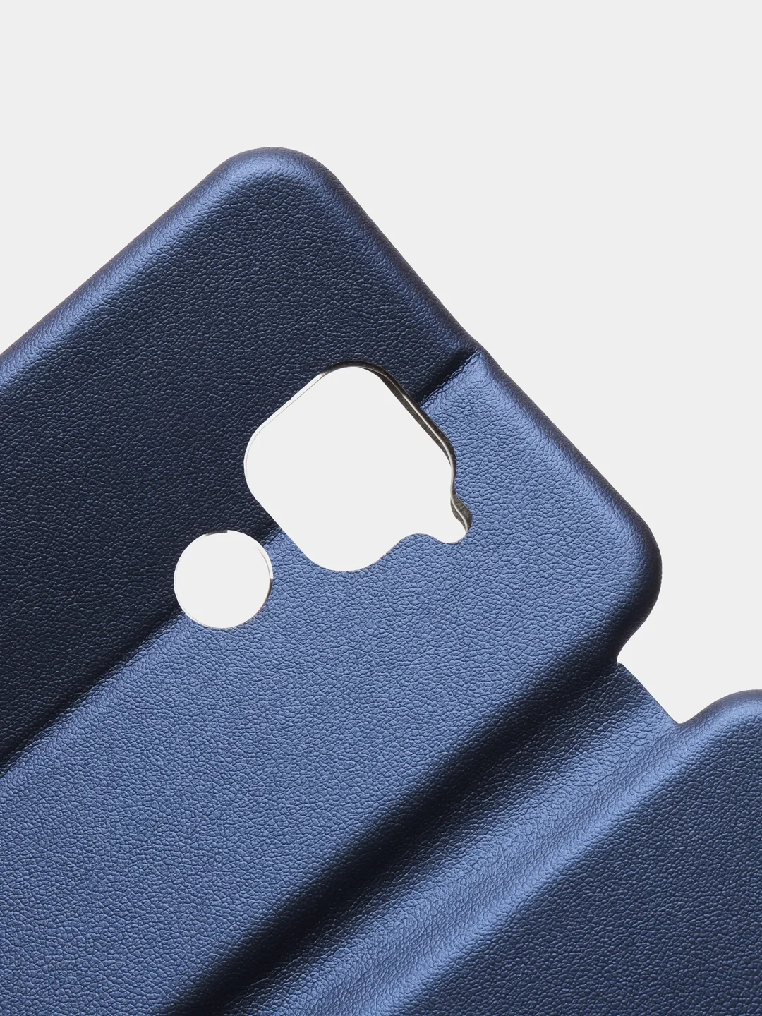 Синий чехол-книжка Xiaomi Redmi Note 9