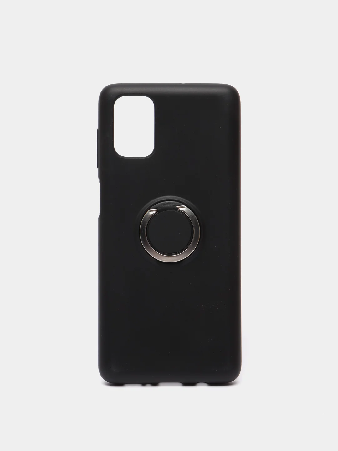 Черный чехол для Samsung Galaxy M21, M30s, M31, M51, с кольцом-держателем
