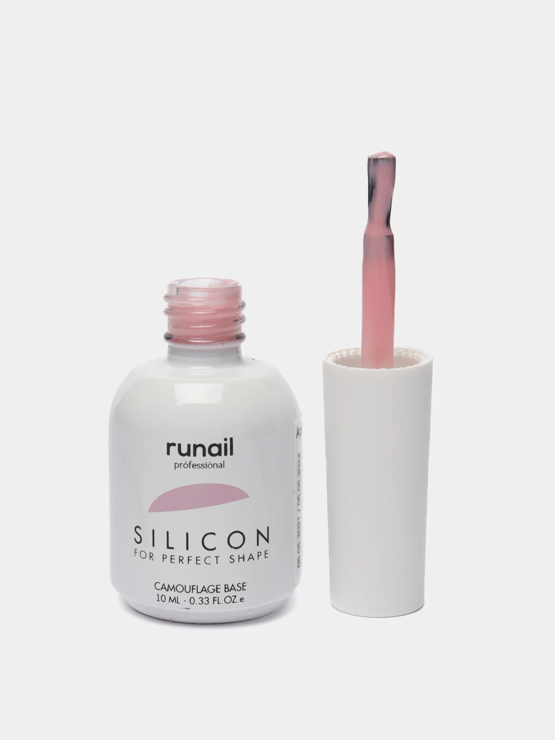 Кораллово-розовый силиконовая камуфлирующая база для гель-лака Runail Professional