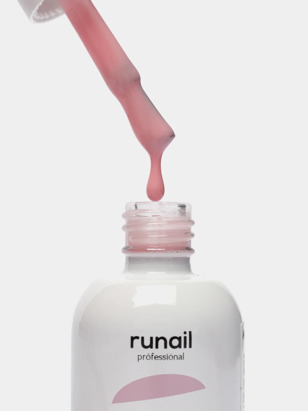 Кораллово-розовый силиконовая камуфлирующая база для гель-лака Runail Professional