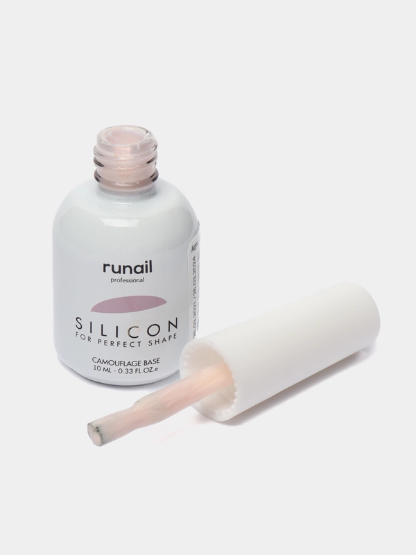 Силиконовая камуфлирующая база для гель-лака Runail Professional, 10 мл