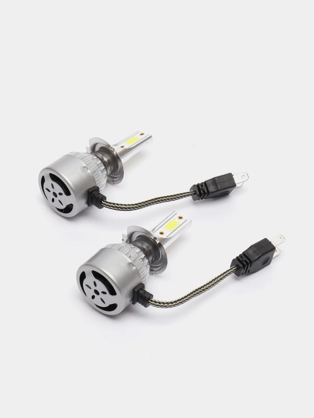 Комплект LED ламп 2 шт  C6 H1 H7 H8 H9 H11 H4 HB2 9003
