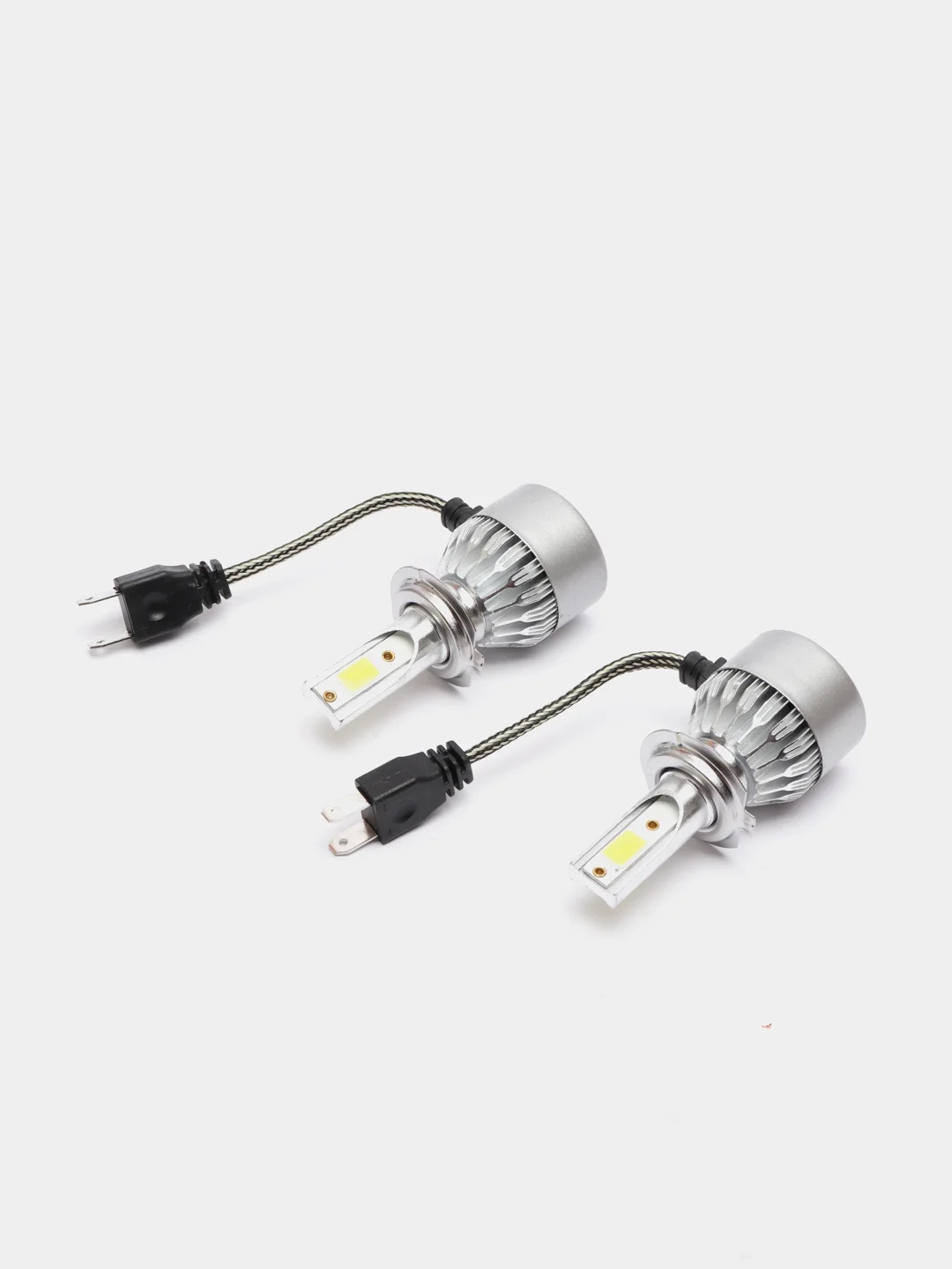 Комплект LED ламп 2 шт  C6 H1 H7 H8 H9 H11 H4 HB2 9003