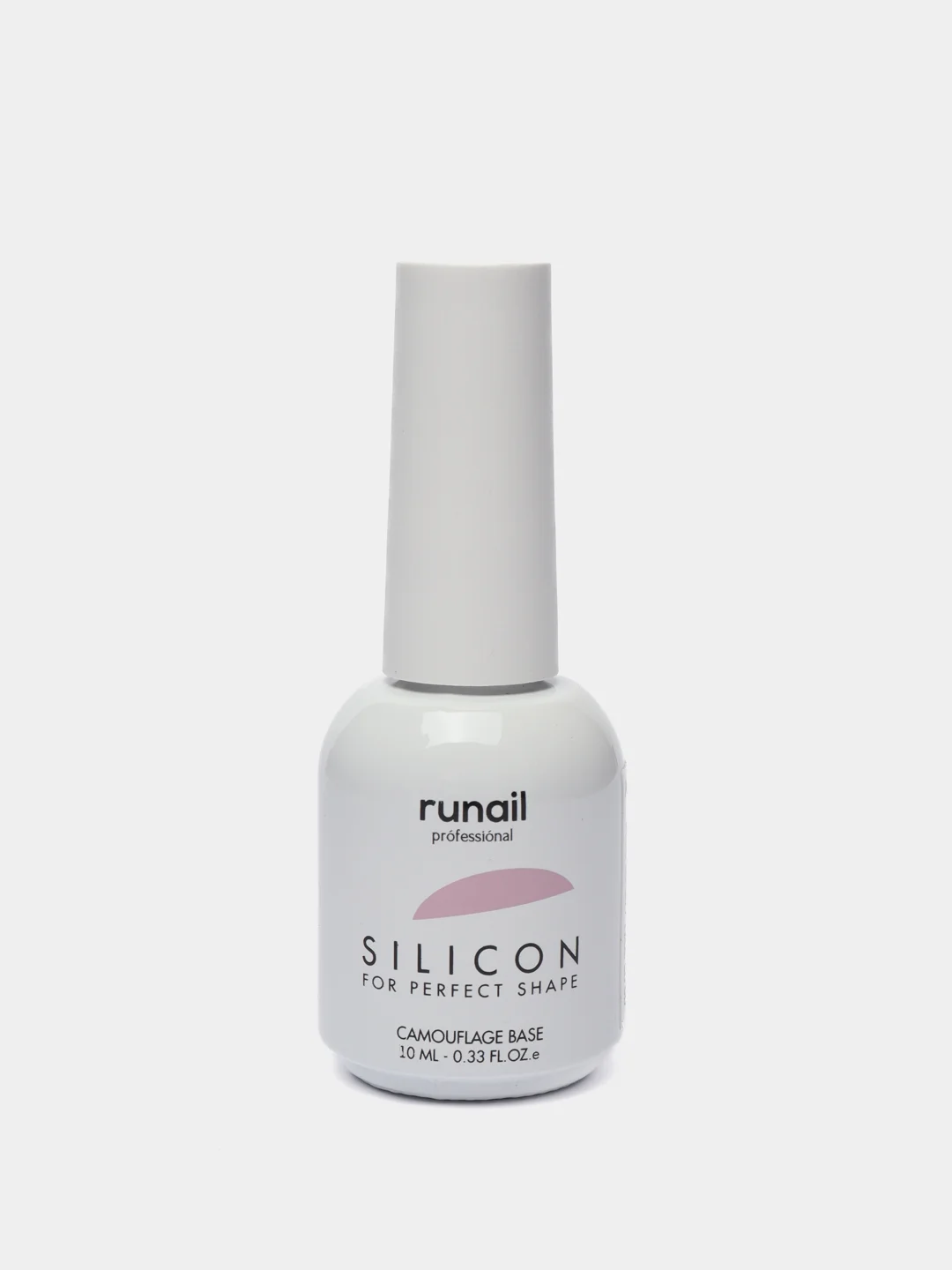 Розовый силиконовая камуфлирующая база для гель-лака Runail Professional