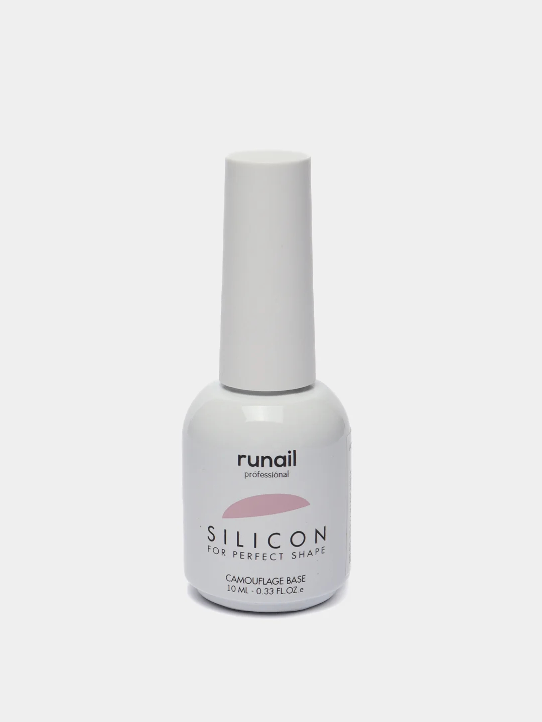 Слоновая кость силиконовая камуфлирующая база для гель-лака Runail Professional
