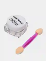 Серебряный зеркальная пыль для втирки Runail Professional, с аппликатором, 1 г