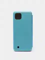 Голубой чехол книжка для Realme C20 2021, Realme C11 2021