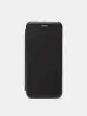 Черный чехол книжка для Realme C20 2021, Realme C11 2021