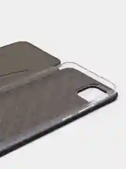 Черный чехол книжка для Realme C20 2021, Realme C11 2021