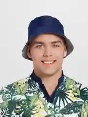 Синий панама унисекс, 14 цветов