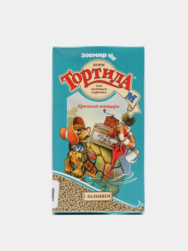 Корм-гранулы для водяных черепах с кальцием "Тортила М"