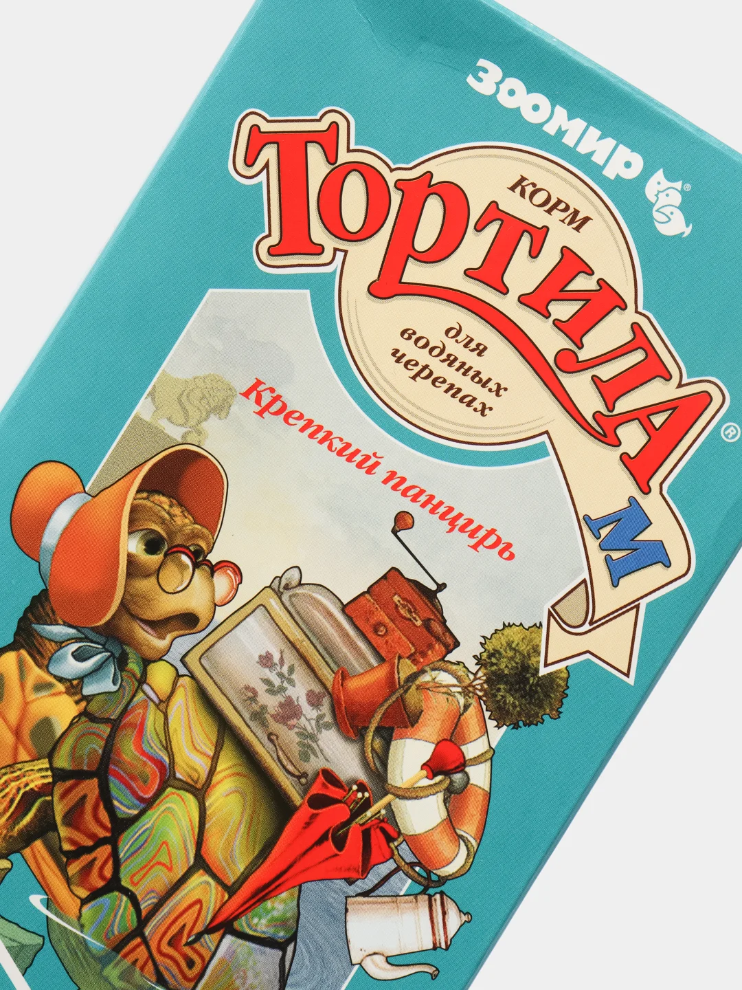 Корм-гранулы для водяных черепах с кальцием "Тортила М"