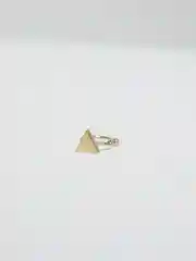 Серебряный серьга-кафф