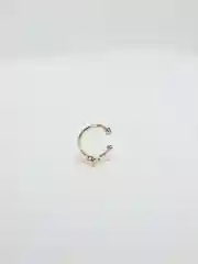 Серебряный серьга-кафф