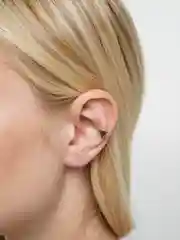 Серебряный серьга-кафф