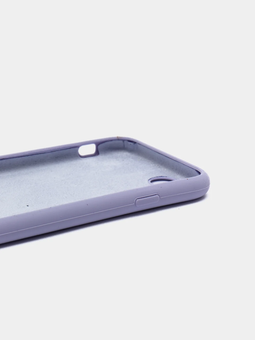 Лавандовый чехол Silicone case для iPhone 7/ 8/ SE 2020, силиконовый