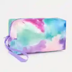 Голубой косметичка дорожная