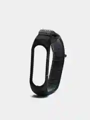 Серый ремешок нейлоновый для Xiaomi mi band 3, 4, 5, 6 на липучке