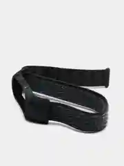 Серый ремешок нейлоновый для Xiaomi mi band 3, 4, 5, 6 на липучке