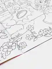 S Раскраска длинная "Сказочное королевство"