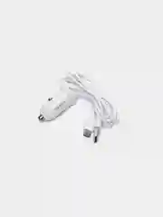 Белый автомобильное зарядное устройство USB 2,4A BOROFONE BZ18,BZ18A PD20W Quick Charge 3.0