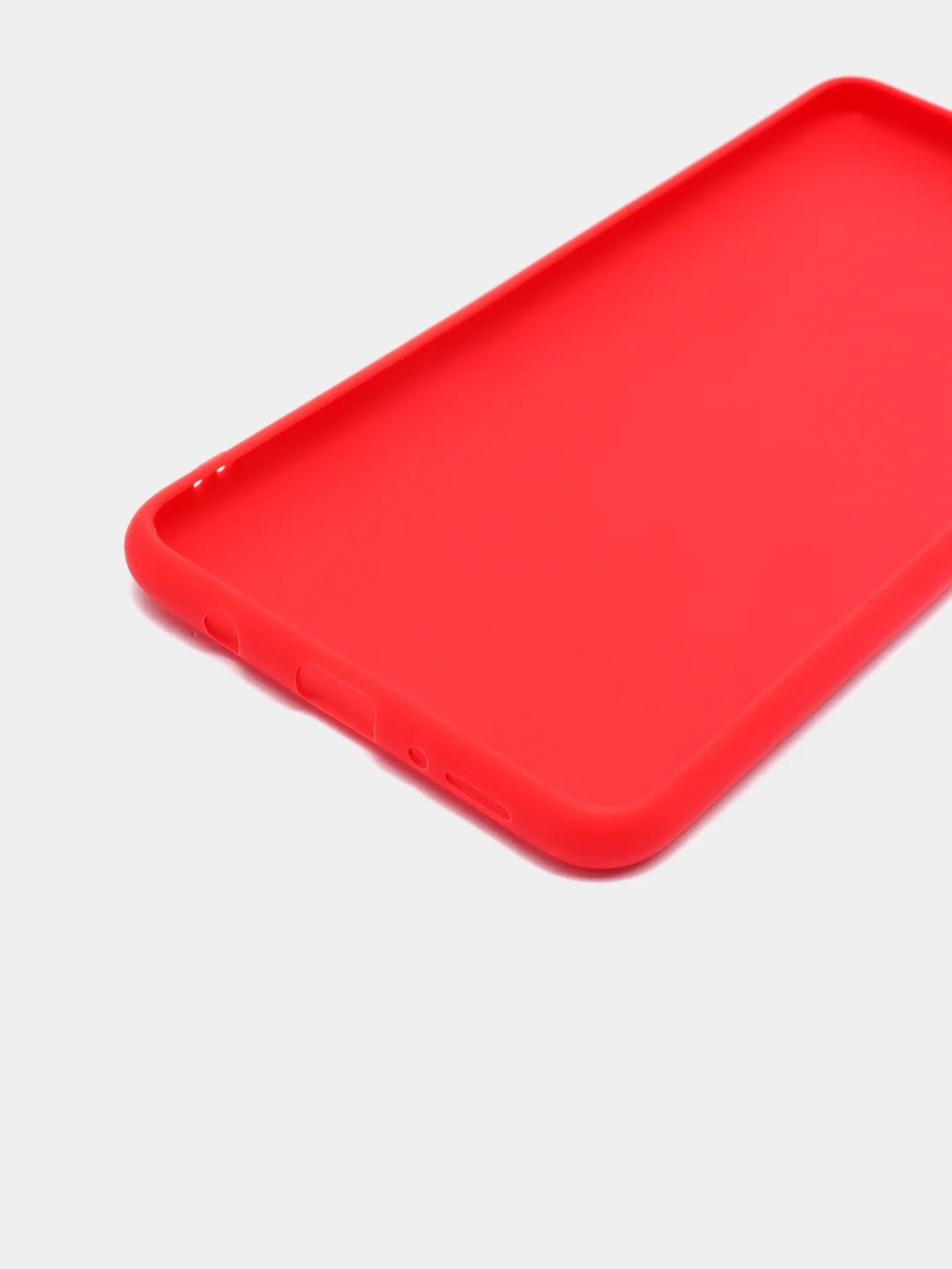 Красный чехол Samsung Galaxy A7 2018 (A750), Самсунг Галакси А7 2018 (А750), силиконовый