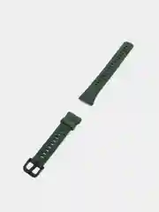 Зеленый силиконовый ремешок для Huawei Band 6 / Honor Band 6