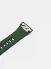 Зеленый силиконовый ремешок для Huawei Band 6 / Honor Band 6