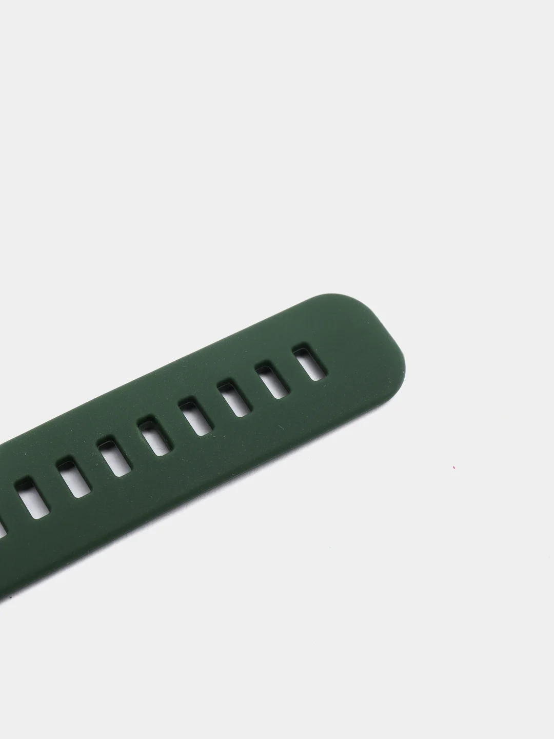 Зеленый силиконовый ремешок для Huawei Band 6 / Honor Band 6