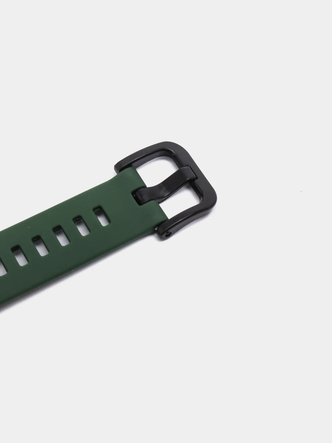 Зеленый силиконовый ремешок для Huawei Band 6 / Honor Band 6