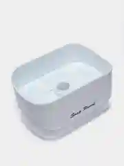 Диспенсер для мыла механический Soap Pump and Sponge Caddy, белый, 450 мл, 1 штука