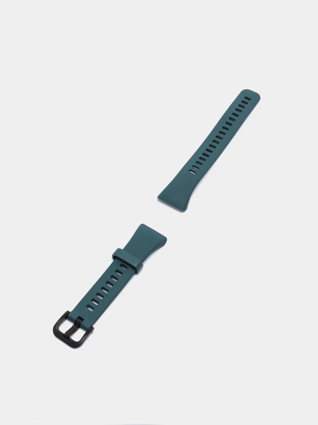 Тёмно-зелёный силиконовый ремешок для Huawei Band 6 / Honor Band 6