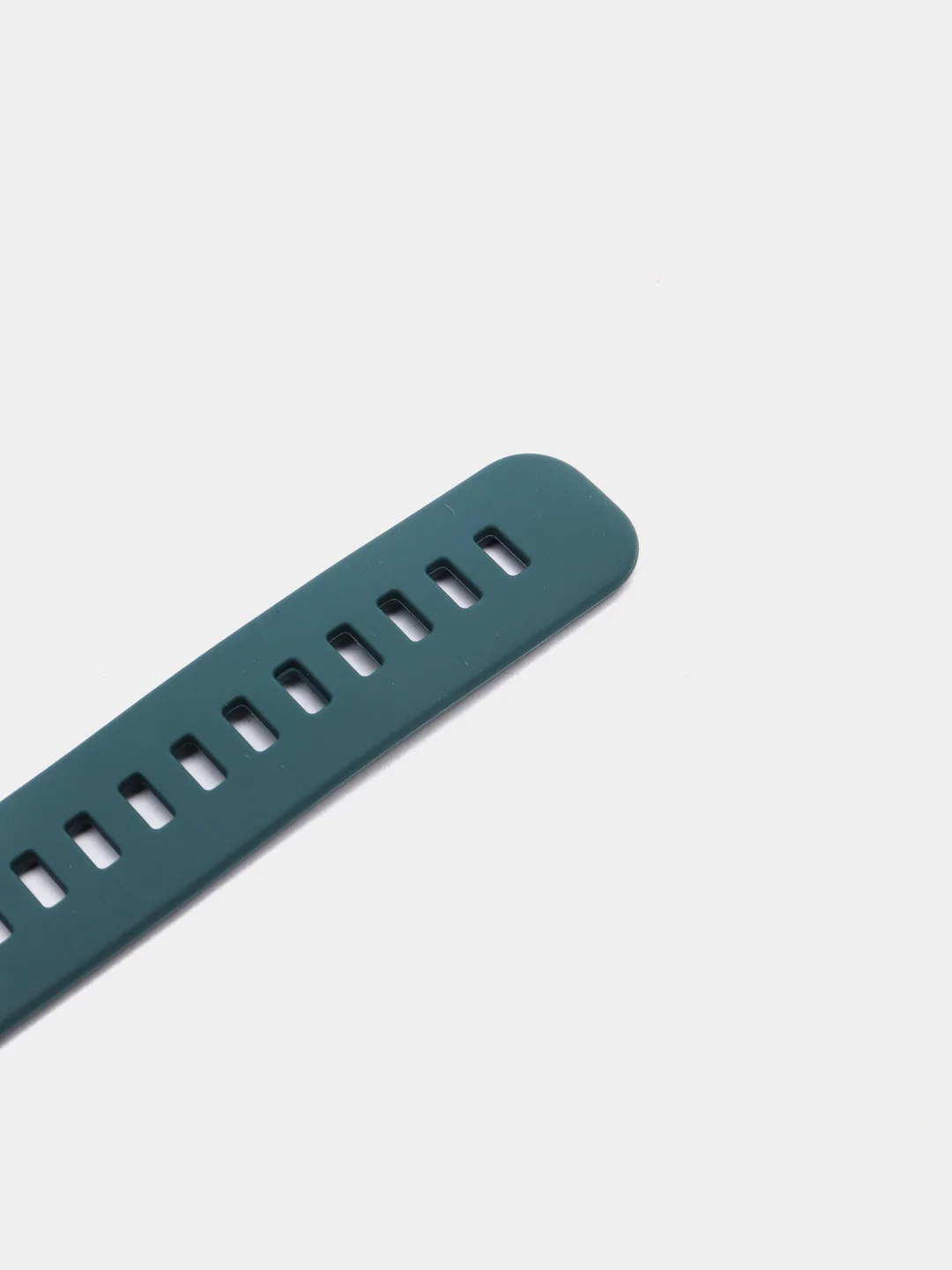 Тёмно-зелёный силиконовый ремешок для Huawei Band 6 / Honor Band 6