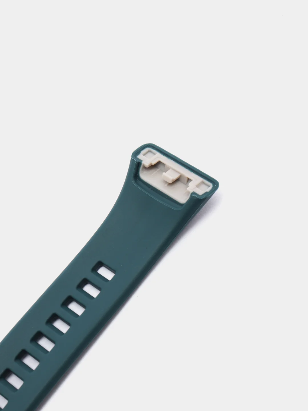 Тёмно-зелёный силиконовый ремешок для Huawei Band 6 / Honor Band 6