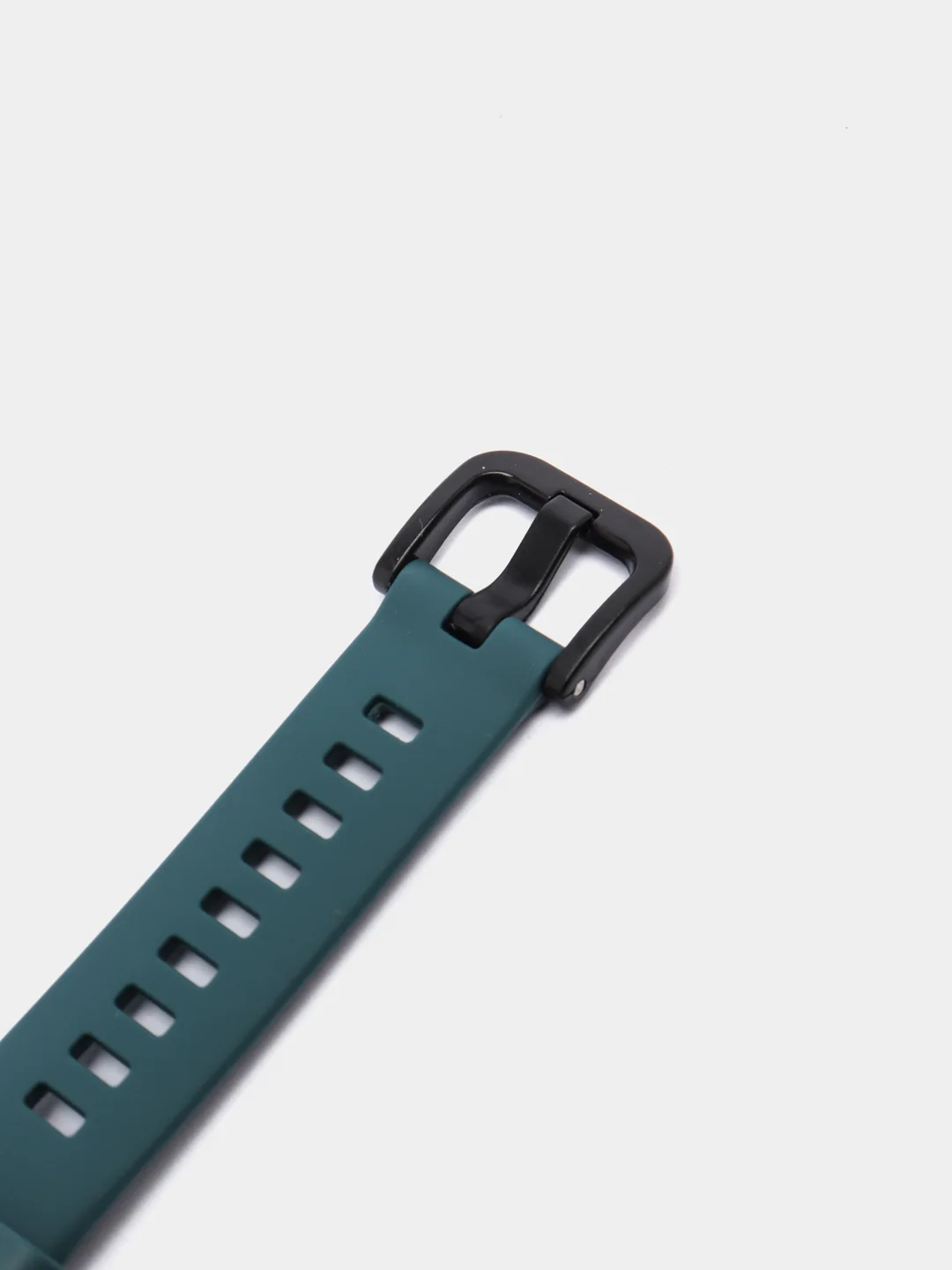 Тёмно-зелёный силиконовый ремешок для Huawei Band 6 / Honor Band 6