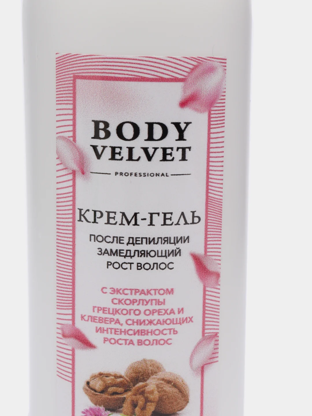Крем-гель после депиляции замедляющий рост волос BODY VELVET, 200 мл / Сливки для тела