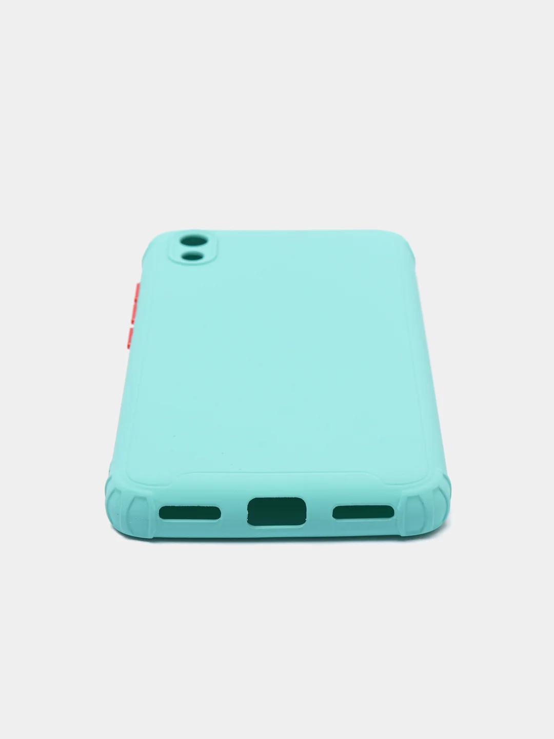 Бирюзовый чехол Xiaomi Redmi 7A, Сяоми Редми 7А силиконовый противоударный с усиленными углами