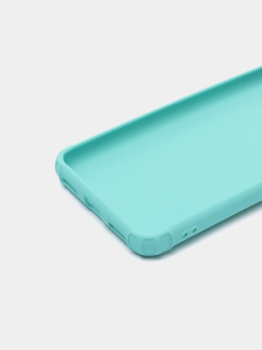 Бирюзовый чехол Xiaomi Redmi 7A, Сяоми Редми 7А силиконовый противоударный с усиленными углами