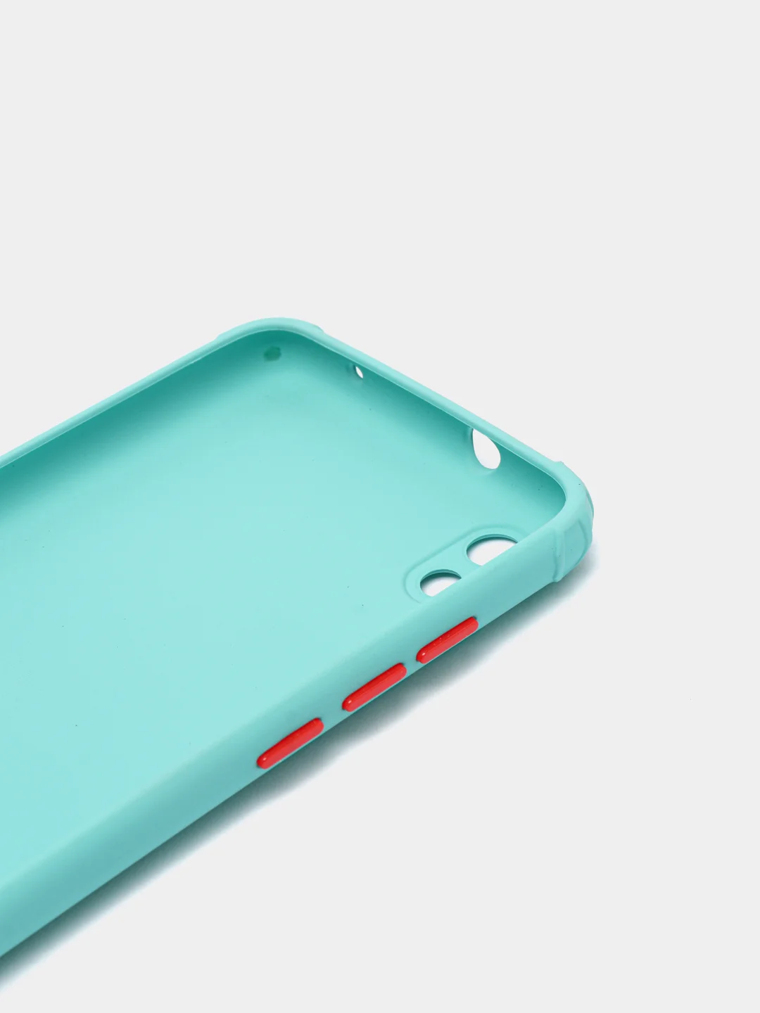 Бирюзовый чехол Xiaomi Redmi 7A, Сяоми Редми 7А силиконовый противоударный с усиленными углами