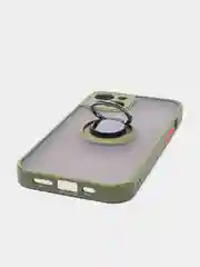 Зеленый чехол для iPhone 11, 13, 13 Pro, 13 Pro Max, 12, 12 Pro, 12 Pro Max кольцо, магнит