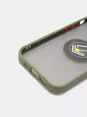 Зеленый чехол для iPhone 11, 13, 13 Pro, 13 Pro Max, 12, 12 Pro, 12 Pro Max кольцо, магнит