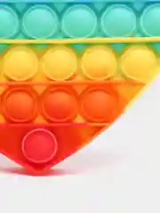 Антистресс игрушка Pop it или вечная пупырка радужная разные формы поп ит