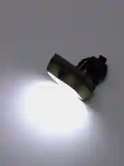 Фонарь налобный с крепежом на велосипед, 1 COB + 12 SMD, 2 Вт, 3xAAA, 6 х 6,5 х 4 см