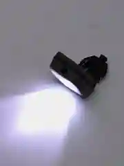 Фонарь налобный с крепежом на велосипед, 1 COB + 12 SMD, 2 Вт, 3xAAA, 6 х 6,5 х 4 см