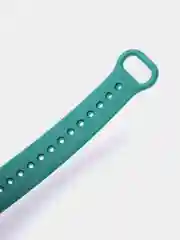 Тёмно-зелёный силиконовый ремешок для фитнес браслета Xiaomi Mi Band 5 / Mi Band 6