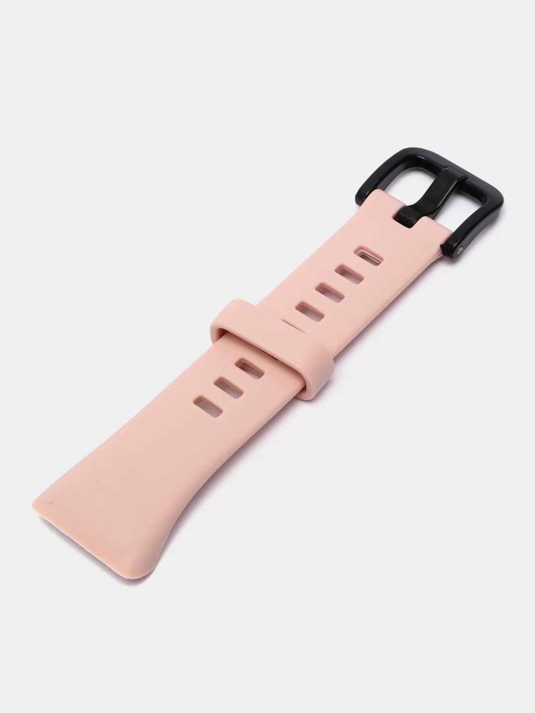 Розовый силиконовый ремешок для Huawei Band 6 / Honor Band 6