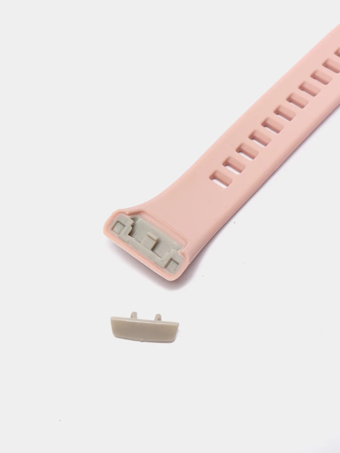 Розовый силиконовый ремешок для Huawei Band 6 / Honor Band 6